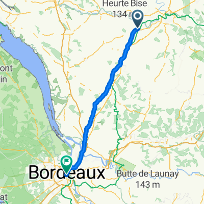 Châteauneuf-sur-Charente to Bordeaux