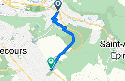 Route in der Bikemap App öffnen