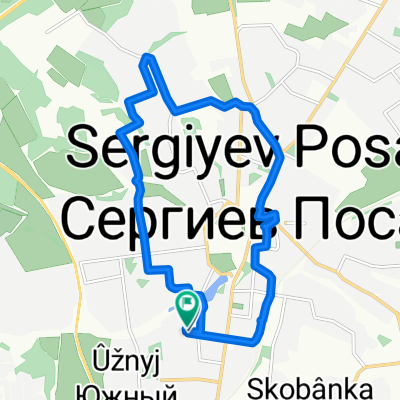 Slow ride in Sergiyev Posad