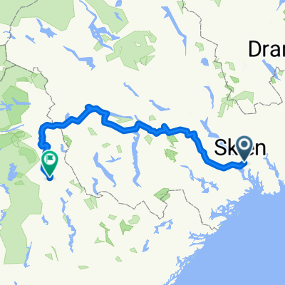 Porsgrunn-Telemarkkanal-Setesdal