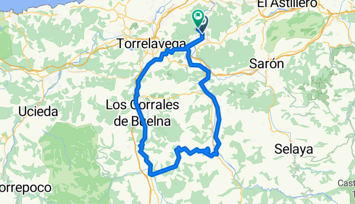 subida al portillón por s vicente de toranzo