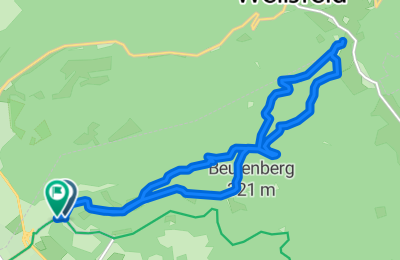 Route in der Bikemap App öffnen