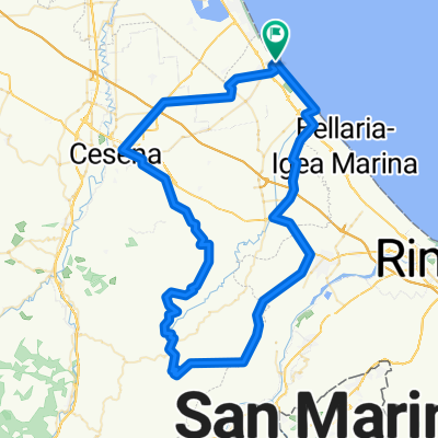 Cesenatico-Cesana-Sogliano-Savignano