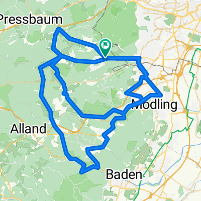 weitere hügelige Rennradrunde