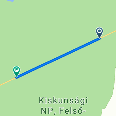 High-speed route in Fülöpszállás