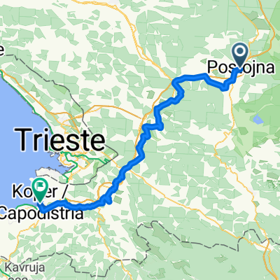 Postonja - Koper