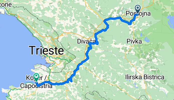 Postonja - Koper