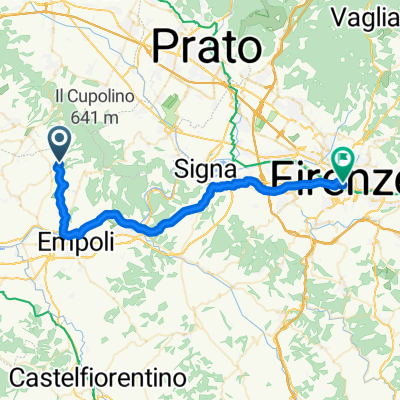 Map 3 - Vinci to Forence