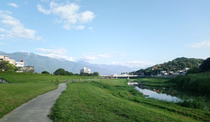 Photo 2 of the Bikemap route "20190302南濱美崙溪早餐迷路行"