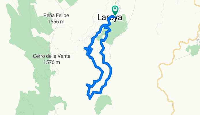 Laroya sendero