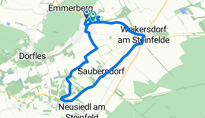 Langsame Fahrt in Winzendorf-Muthmannsdorf