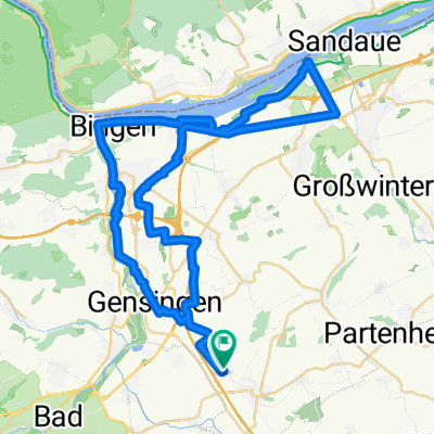 Zotzenheim - Bingen - Ingelheim