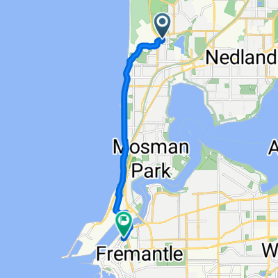Swanbourne to Fremantle