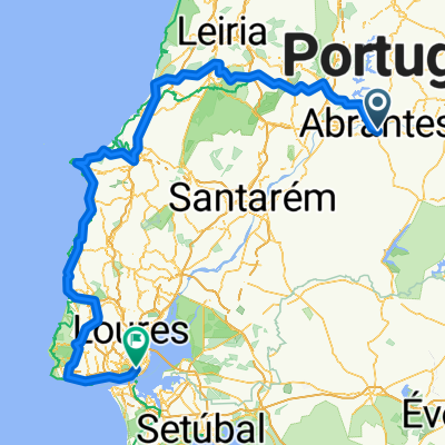 Abrantes-Tomar-Nazare-Sintra-Lisbon
