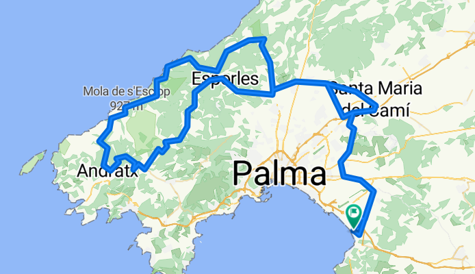 Malle 2019 V10 (Andratx über Esporles, Valldemossa)