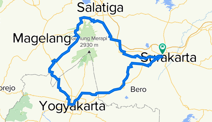 Tour Merbabu Merapi Loop