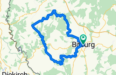 Route in der Bikemap App öffnen