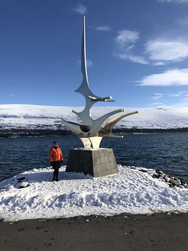 Steady ride in Akureyri