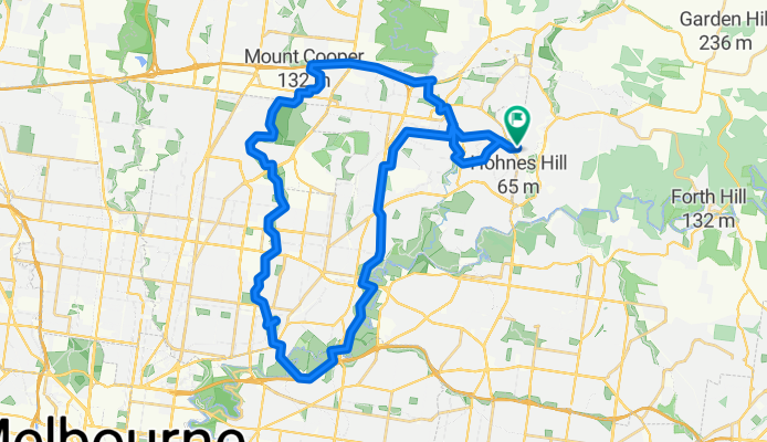 M80/DarebinCreek/Rivergum/Home via Gboro