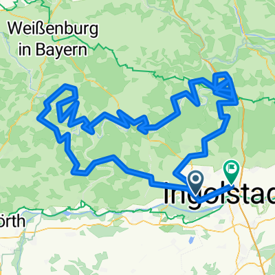 Altmühltal route