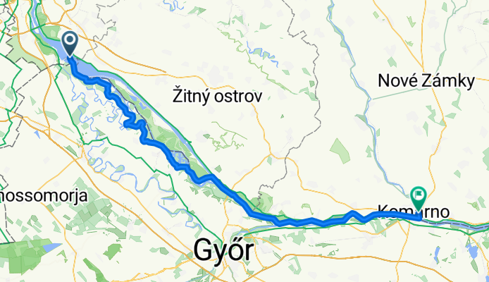 Kajak    Szigetkoz - Komárom