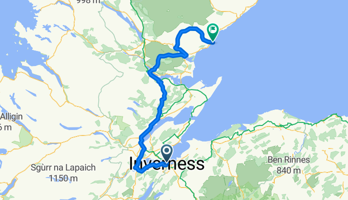 Inverness to Brora