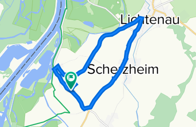 Route in der Bikemap App öffnen