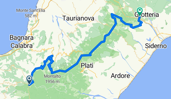 Gambarie to Mammola
