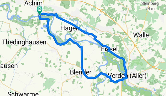 Achim Weser-Fährweg