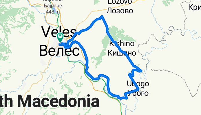 Stepska tura niz Makedonija IV