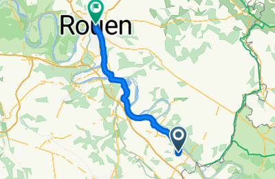Route in der Bikemap App öffnen