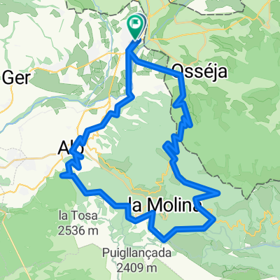 Puigcerda-Masella-Molina-Palau-Puigcerda