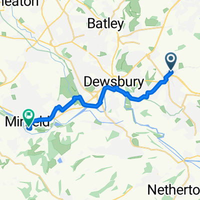 Gawthorpe to Mirfield