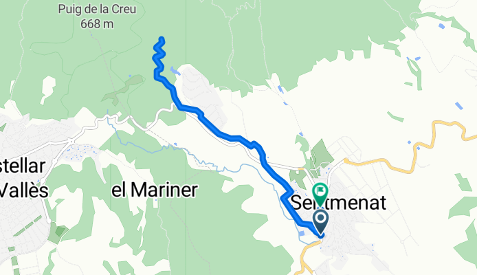 Ruta moderada en Sentmenat