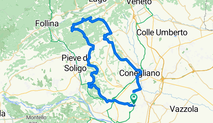 S.Lucia di Piave-Conegliano-S.Pietro F.-Refrontolo-Susegana-S.Lucia