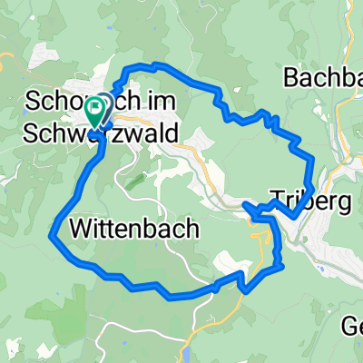 Trailrunde Schonach