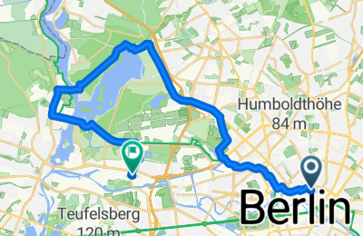 Route in der Bikemap App öffnen