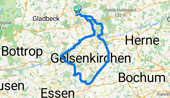 40km-Erzbahn-Zollverein-Emscher Trasse