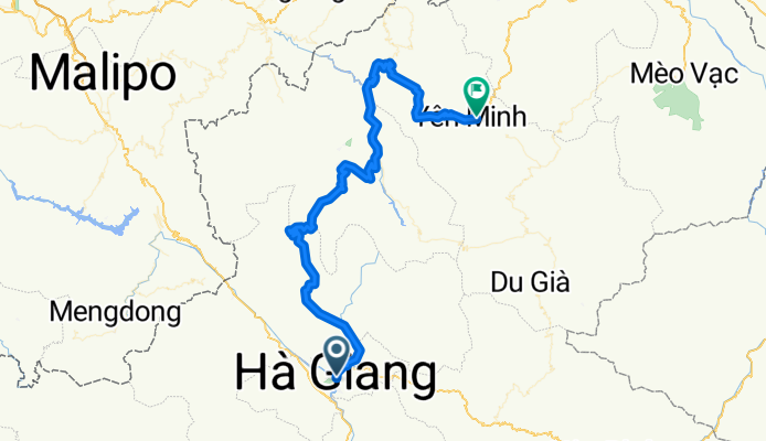Ha giang--Yen minh