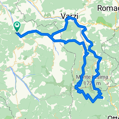 San Sebastiano - Giro del Lesima - San Sebastiano