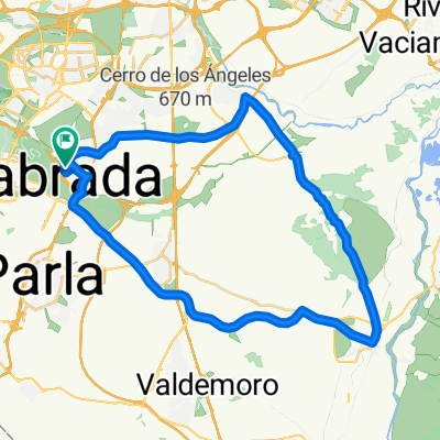 Getafe - San Martín de la Vega (tocar y volver)