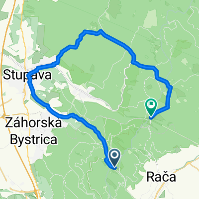 Pekna cesta - Kosarisko - Biely Kriz