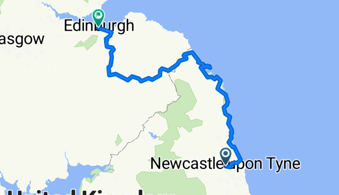 Coast and Castles inland