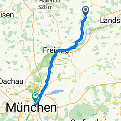 Gammelsdorf to English Garden