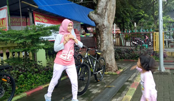 Foto 1 del percorso Bikemap "deket2an ajah, sambil breakfast"