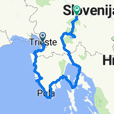 Terst -> Lublaň