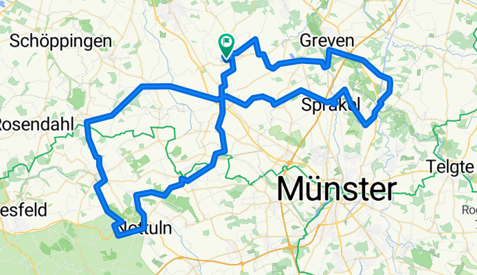 Nordwalde Zuid+Oost 106KM