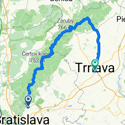 Hrebeňom Malých Karpát