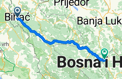 Route in der Bikemap App öffnen