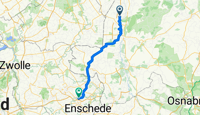Rondje punt NL 8 93km Hengelo